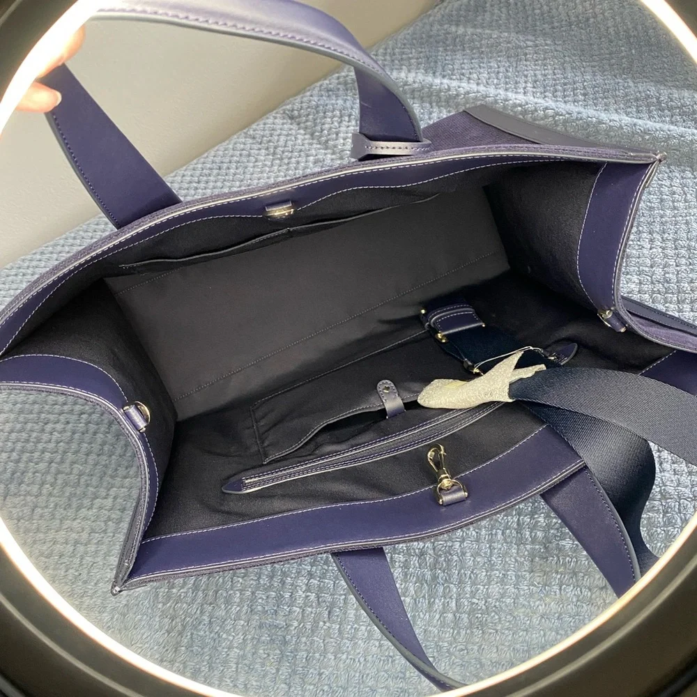 Kate Spade Manhattan large tote bag rabbit embroide pearls rhinestones - Picture 5 of 12